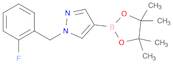 1-[(2-fluorophenyl)methyl]-4-(tetramethyl-1,3,2-dioxaborolan-2-yl)-1H-pyrazole