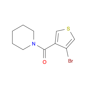 1-(4-bromothiophene-3-carbonyl)piperidine