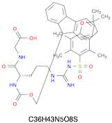 N-α-(9-Fluorenylmethyloxycarbonyl)-N'-2,2,4,6,7-pentamethyldihydrobenzofuran-5-sulfonyl-L-arginyl-…