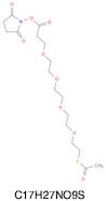 15-Acetylthio-4,7,10,13-tetraoxa-pentadecanoic acid succinimidyl ester