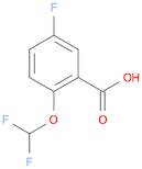 2-(Difluoromethoxy)-5-fluorobenzoic acid