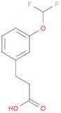 3-[3-(Difluoromethoxy)phenyl]propionic acid