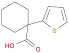 1-(Thiophen-2-yl)cyclohexanecarboxylic acid