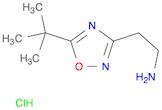 2-(5-(tert-butyl)-1,2,4-oxadiazol-3-yl)ethan-1-amine hydrochloride