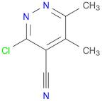 3-chloro-5,6-dimethylpyridazine-4-carbonitrile