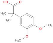 2-(3,4-Dimethoxyphenyl)-2-methylpropanoic acid