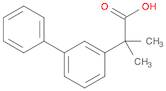 2-methyl-2-(3-phenylphenyl)propanoic acid