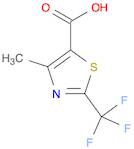 4-Methyl-2-(trifluoromethyl)-1,3-thiazole-5-carboxylic acid