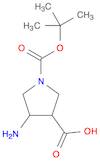 (3R,4S)-4-amino-1-tert-butoxycarbonyl-pyrrolidine-3-carboxylic acid