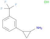 2-[3-(Trifluoromethyl)phenyl]cyclopropan-1-amine hydrochloride