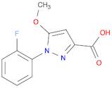 1-(2-fluorophenyl)-5-methoxy-1H-pyrazole-3-carboxylic acid