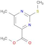 methyl 6-methyl-2-(methylsulfanyl)pyrimidine-4-carboxylate