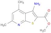 methyl 3-amino-4,6-dimethylthieno[2,3-b]pyridine-2-carboxylate