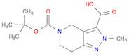 5-[(tert-butoxy)carbonyl]-2-methyl-2H,4H,5H,6H,7H-pyrazolo[4,3-c]pyridine-3-carboxylic acid