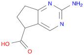 2-Amino-6,7-dihydro-5H-cyclopentapyrimidine-5-carboxylic acid