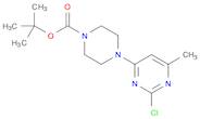 4-(2-Chloro-6-methyl-pyrimidin-4-yl)-piperazine-1-carboxylic acid tert-butyl ester