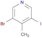 3-Bromo-5-iodo-4-methylpyridine