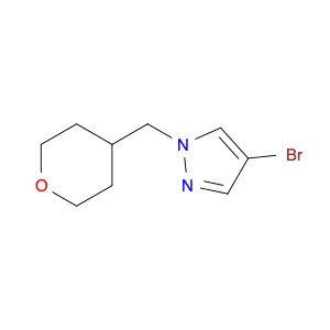 4-bromo-1-((tetrahydro-2H-pyran-4-yl)methyl)-1H-pyrazole