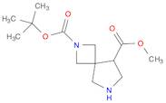 2-(tert-butyl) 8-methyl 2,6-diazaspiro[3.4]octane-2,8-dicarboxylate