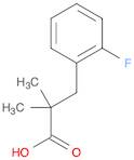 3-(2-fluorophenyl)-2,2-dimethylpropanoicacid