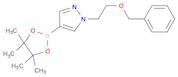 1-(2-benzyloxyethyl)-4-(4,4,5,5-tetramethyl-1,3,2-dioxaborolan-2-yl)pyrazole