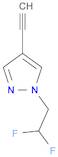 1-(2,2-Difluoroethyl)-4-ethynyl-1H-pyrazole