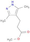 methyl 3-(3,5-dimethyl-1H-pyrazol-4-yl)propanoate