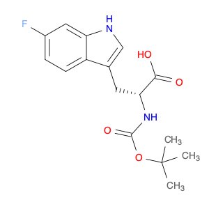 (R)-2-(N-Boc-Amino)-3-(6-fluoroindol-3-yl)propanoic acid