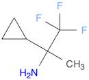 2-cyclopropyl-1,1,1-trifluoropropan-2-amine hydrochloride