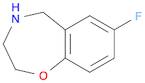 7-fluoro-2,3,4,5-tetrahydro-1,4-benzoxazepine