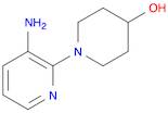 1-(3-Aminopyridin-2-yl)piperidin-4-ol