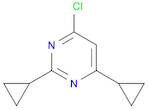 4-Chloro-2,6-dicyclopropylpyrimidine