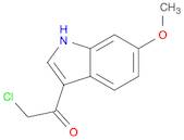 2-chloro-1-(6-methoxy-1H-indol-3-yl)ethanone