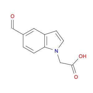 2-(5-Formyl-1H-indol-1-yl)acetic Acid