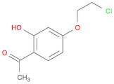 1-[4-(2-chloroethoxy)-2-hydroxyphenyl]ethan-1-one