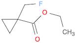 Ethyl 1-(fluoromethyl)cyclopropanecarboxylate