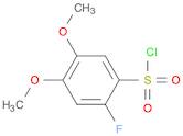 2-Fluoro-4,5-dimethoxybenzene-1-sulfonyl chloride