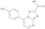 7-(4-Methylphenyl)[1,2,4]triazolo[1,5-a]pyrimidine-2-carboxylic acid