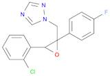 rel-1-[[(2R,3S)-3-(2-chlorophenyl)-2-(4-fluorophenyl)oxiran-2-yl]methyl]-1,2,4-triazole