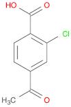 4-Acetyl-2-chloro-benzoic acid