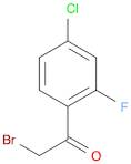 2-Bromo-1-(4-chloro-2-fluorophenyl)ethan-1-one