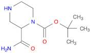 tert-Butyl 2-carbamoylpiperazine-1-carboxylate