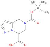 5-(tert-Butoxycarbonyl)-4,5,6,7-tetrahydropyrazolo[1,5-a]pyrazine-7-carboxylic acid