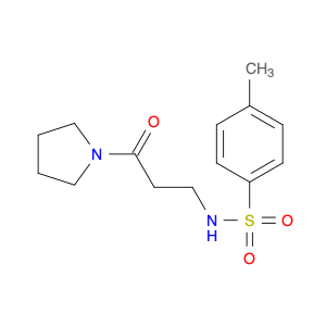 4-Methyl-N-(3-Oxo-3-(Pyrrolidin-1-Yl)Propyl)Benzenesulfonamide