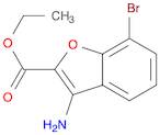 ethyl 3-amino-7-bromo-1-benzofuran-2-carboxylate