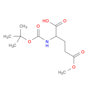 5-methoxy-2-[(2-methylpropan-2-yl)oxycarbonylamino]-5-oxopentanoic acid