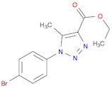 ethyl 1-(4-bromophenyl)-5-methyl-1H-1,2,3-triazole-4-carboxylate