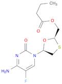 ((2R,5S)-5-(4-Amino-5-Fluoro-2-Oxopyrimidin-1(2H)-Yl)-1,3-Oxathiolan-2-Yl)Methyl Butyrate