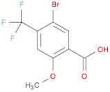 5-bromo-2-methoxy-4-(trifluoromethyl)benzoic acid