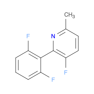 2-(2,6-difluorophenyl)-3-fluoro-6-methylpyridine